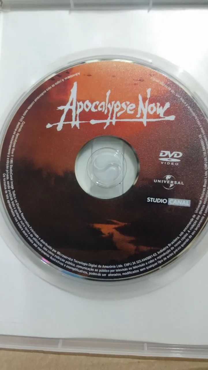 DVD original apocalipse now ótimo estado.  - Foto 3