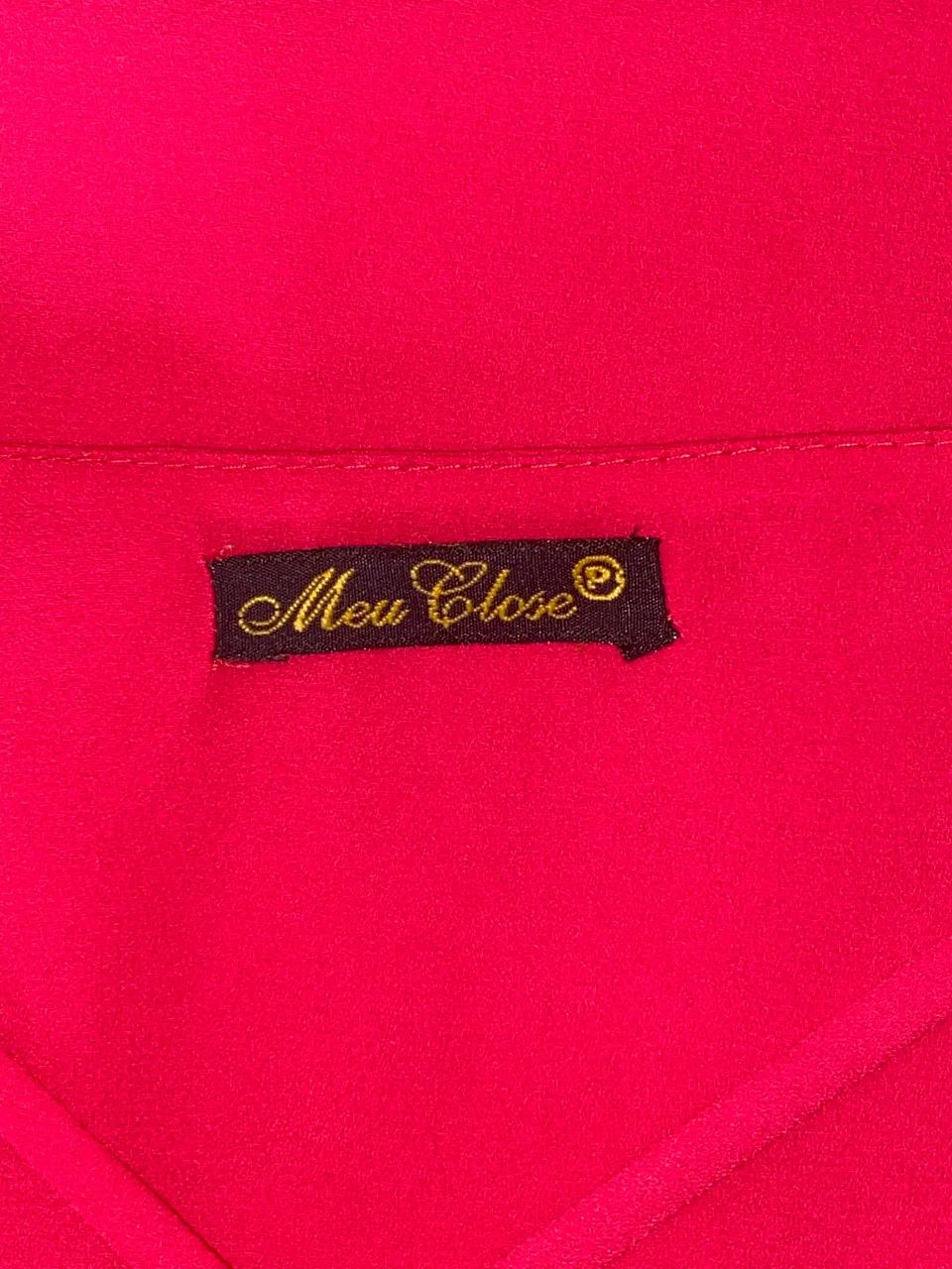 blusa social rosa pink P - Foto 2