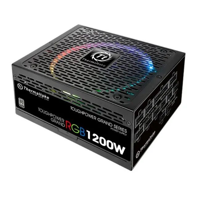 Fonte Thermaltake 1200w Full modular 80 Plus Platinum (com caixa completa) troco - Foto 2