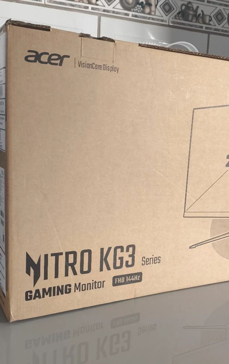 Monitor Gamer Acer Nitro 144Hz 23,8 Full HD 1ms IPS [Lacrado] - Foto 2