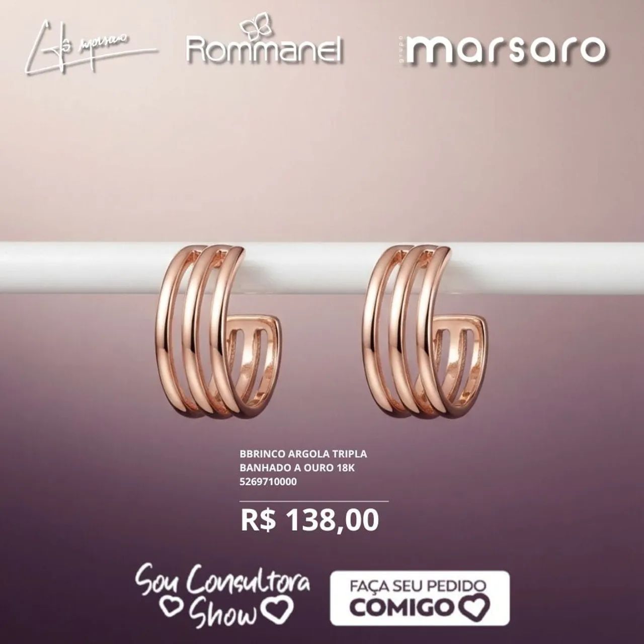 Brincos Rommanel  - Foto 5