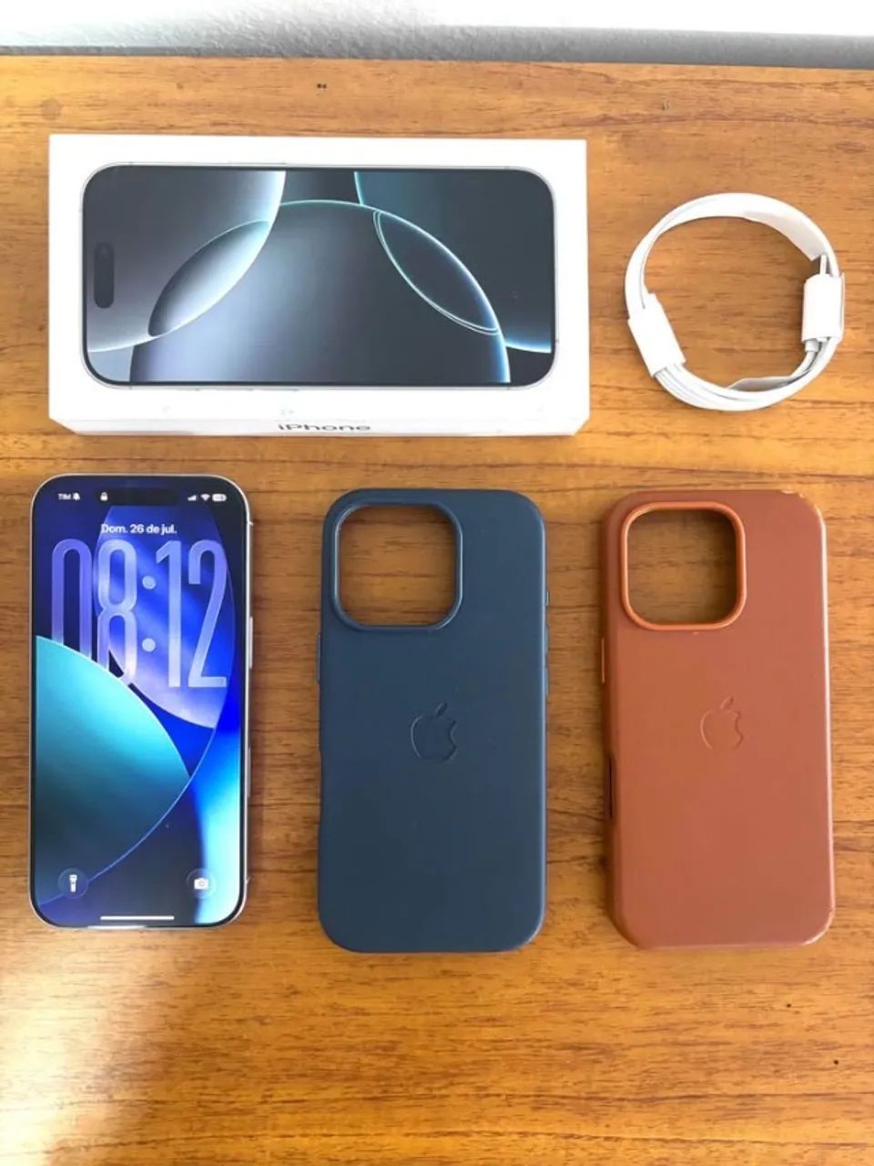 iPhone 16 Pro 128GB Branco - Excelente Estado