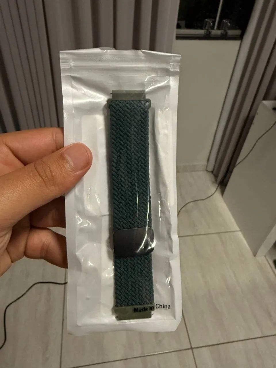 Pulseiras de relógio magnéticas trançadas Samsung Galaxy Watch 7/6/5/Fe - Foto 4