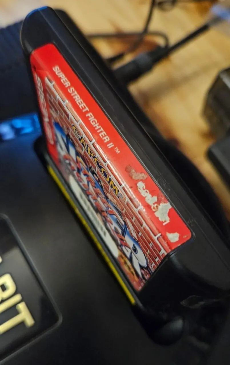 Jogo Original para Mega Drive / Genesis - SUPER STREET FIGHTER II THE NEW CHALLENGERS - Foto 3
