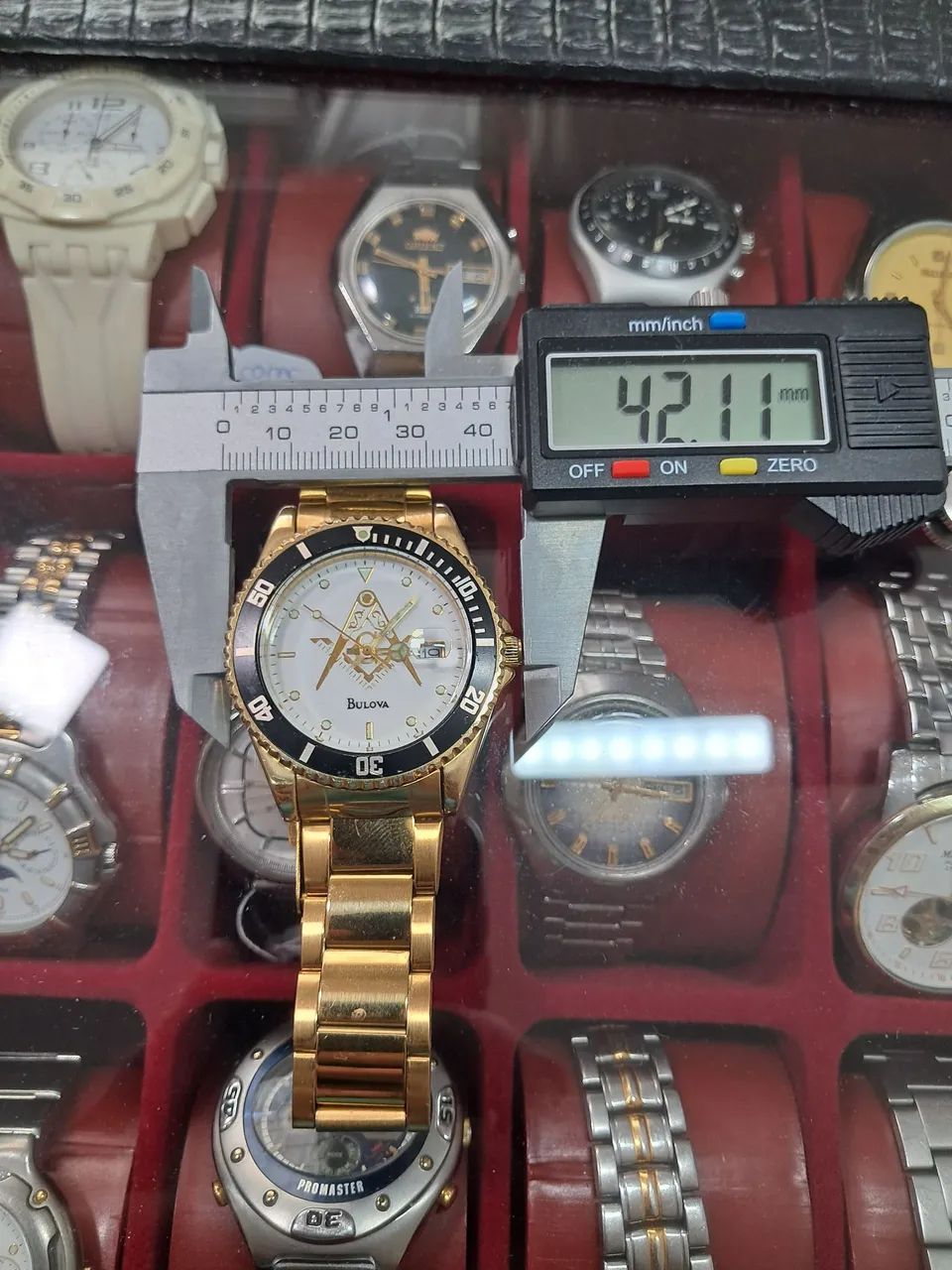 Relógio bulova Maçonaria  - Foto 5