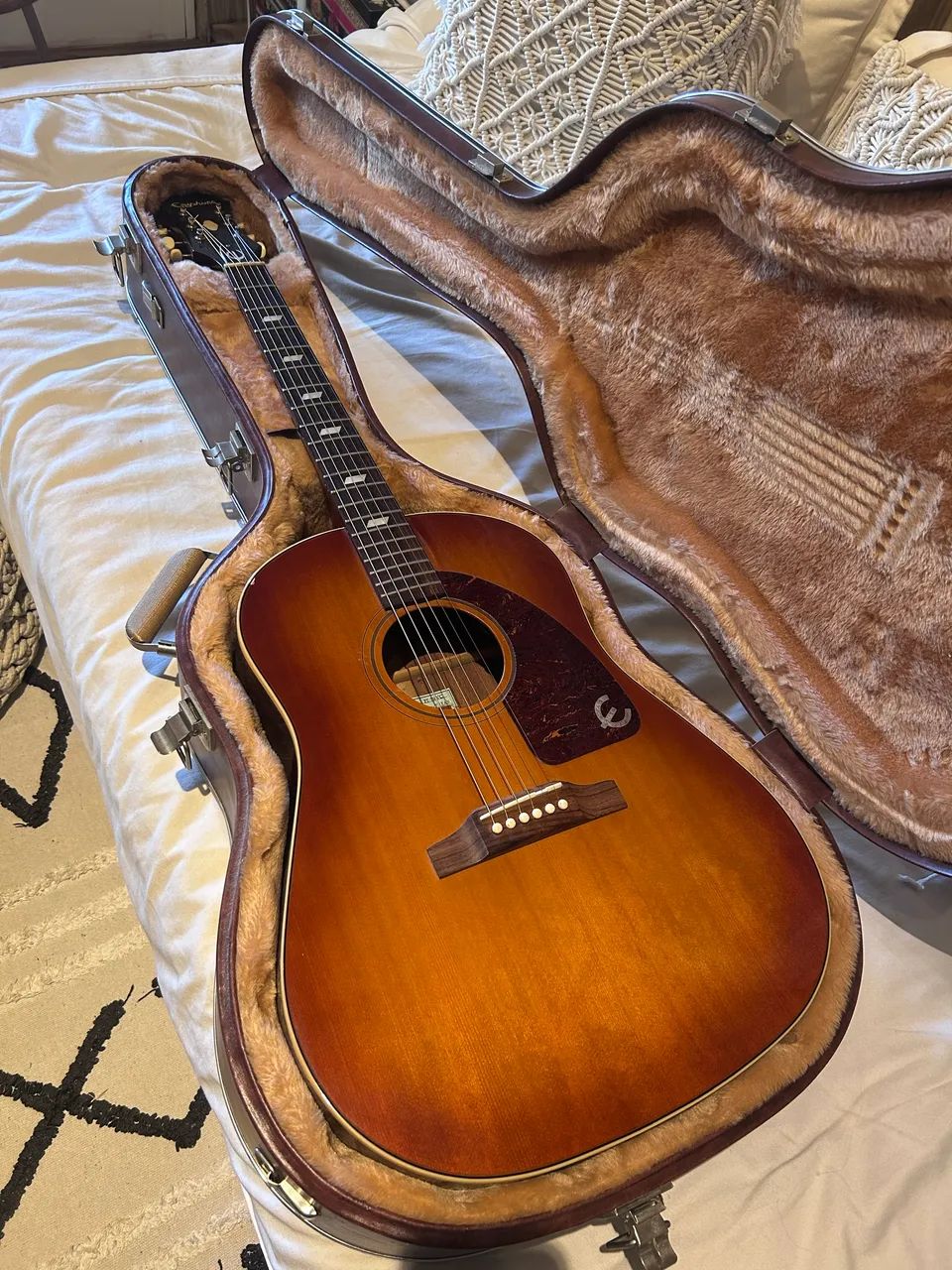 VIOLÃO EPIPHONE TEXAN  - Foto 5
