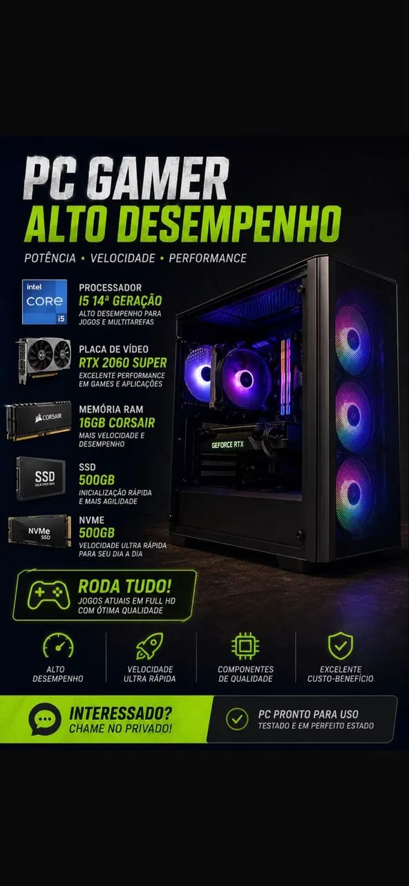 Pc gamer 14ª geração 