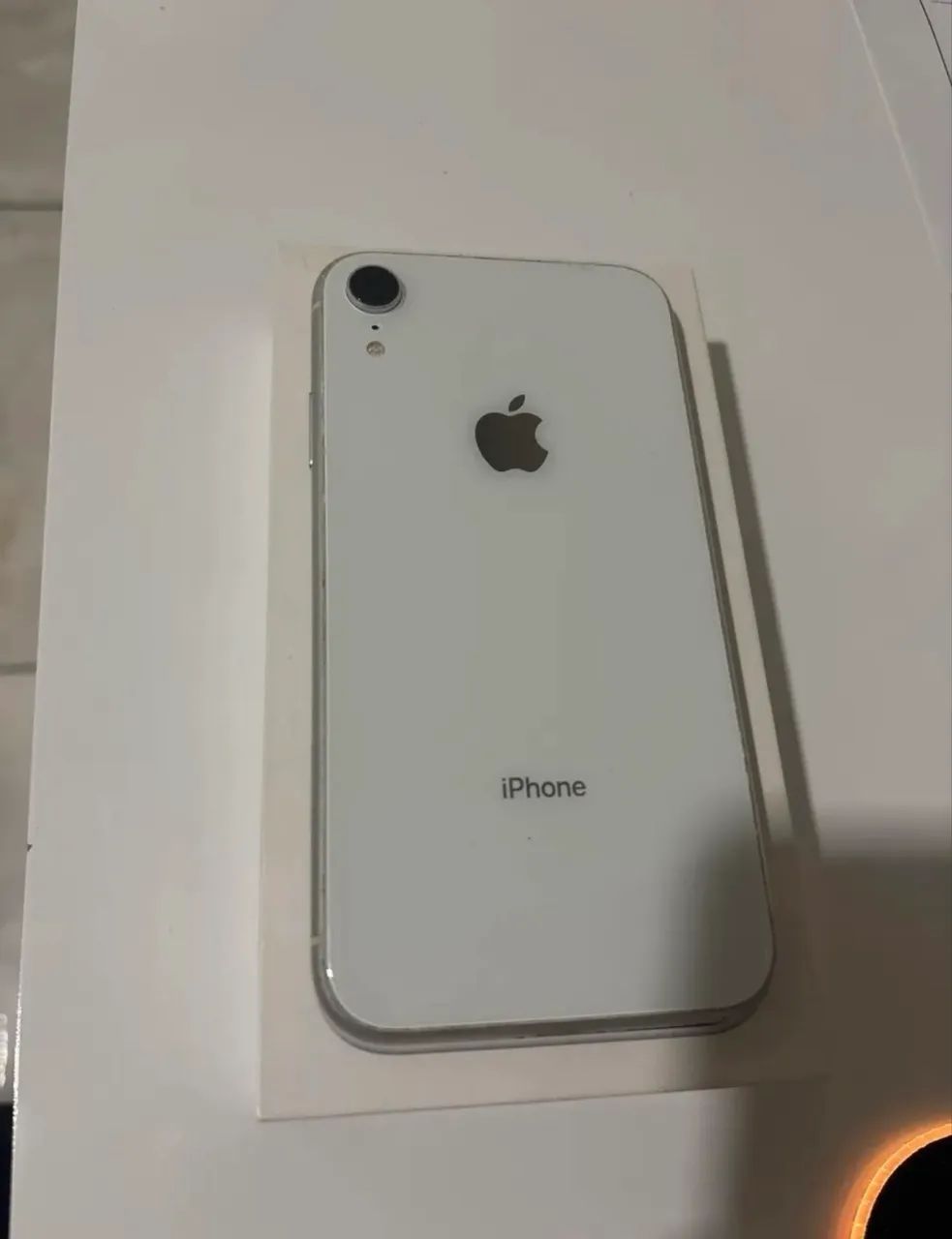 IPHONE XR BRANCO 64GB (COM NOTA FISCAL) - Foto 3