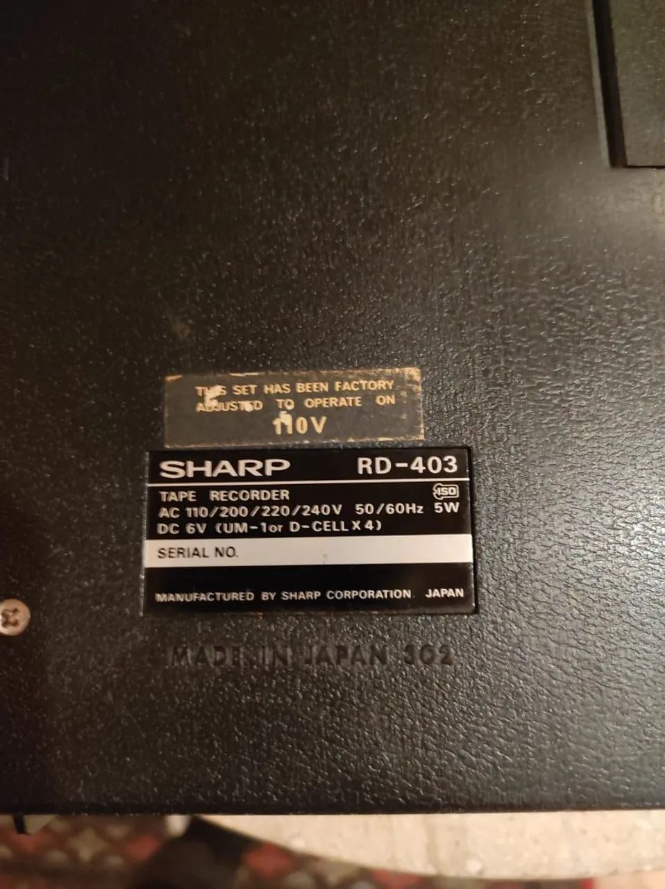 Rádio gravador sharp RD-403 - Foto 4