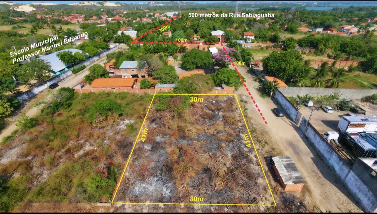 Terreno 1.230m2 na Sabiaguaba