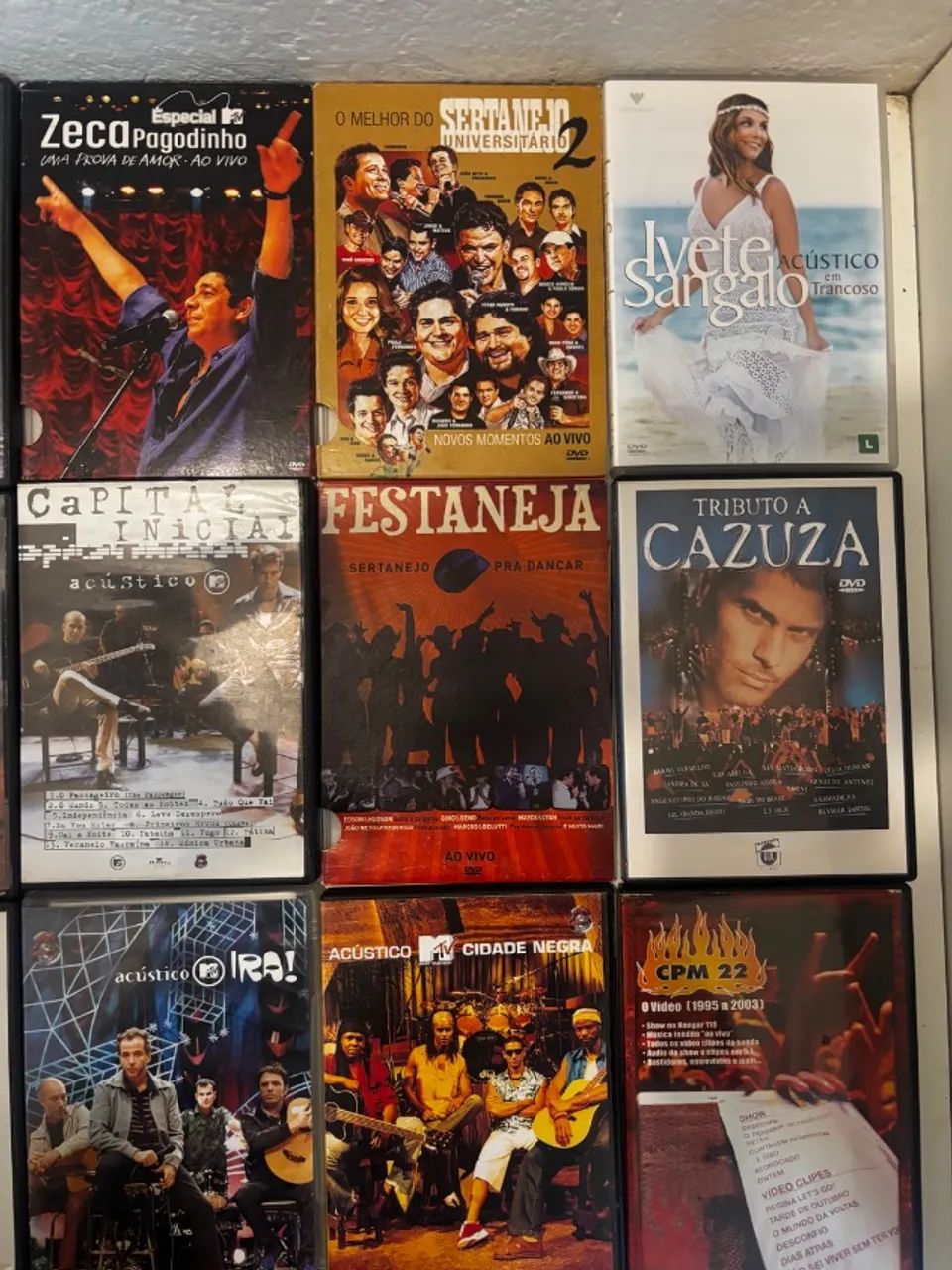 DVDs musicas variadas - Foto 2