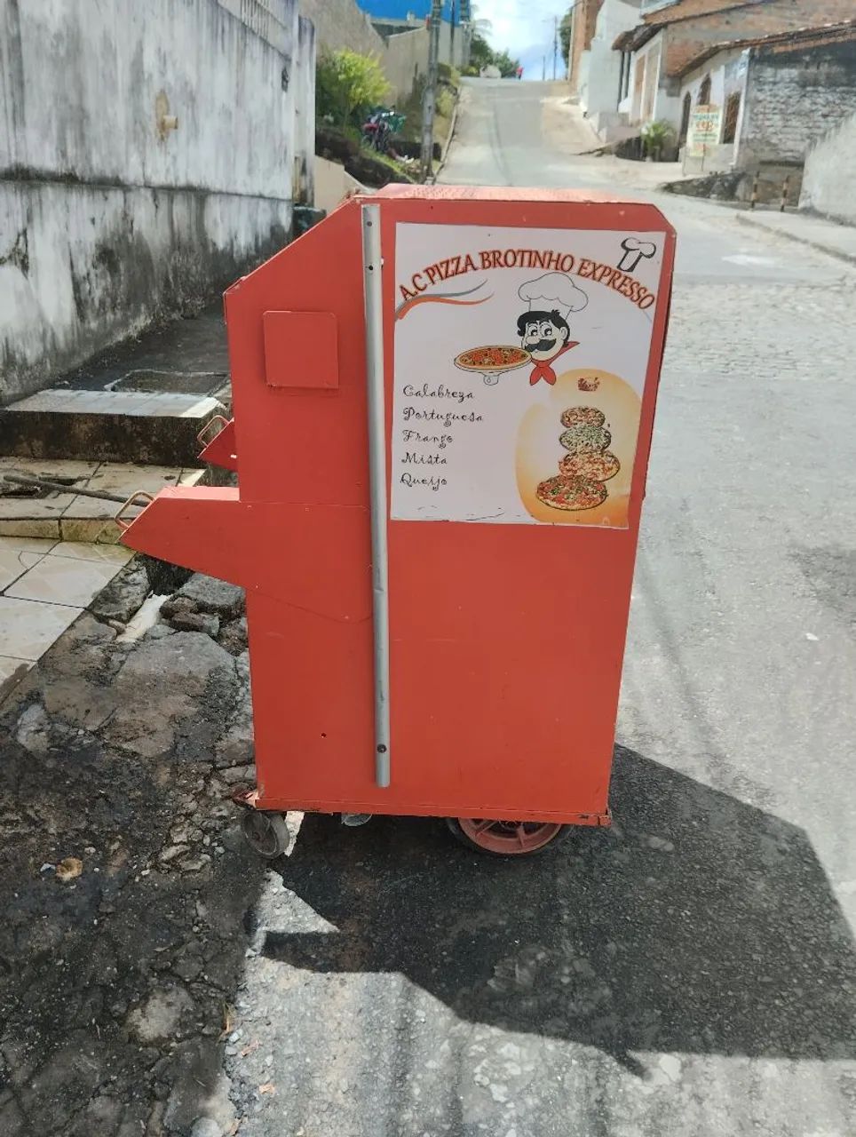 Carrinho de Pizza 
