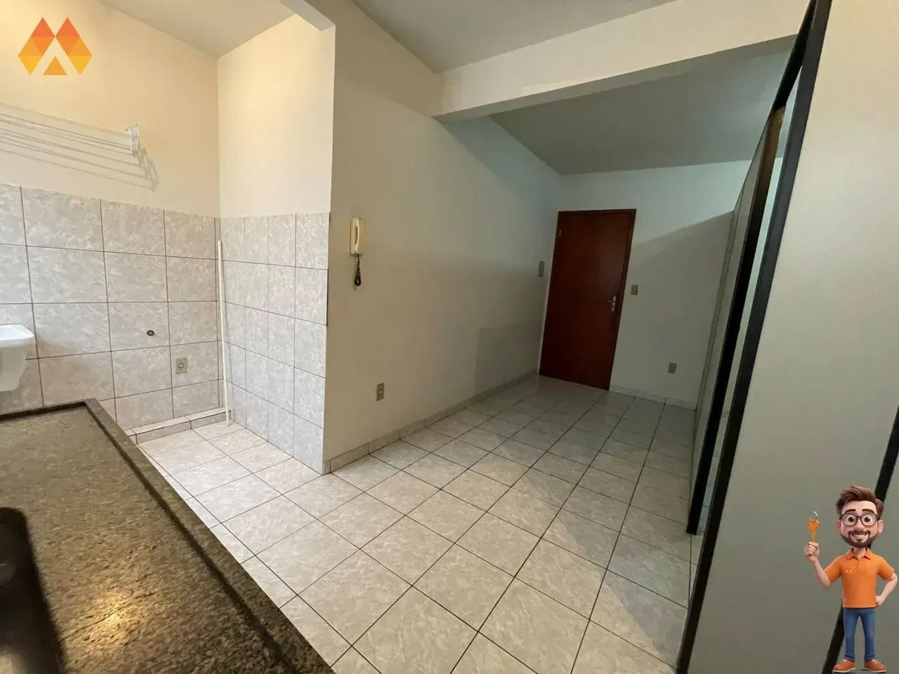 Centro - Excelente APT c/ 01 quarto e 01 banheiro! - Foto 2