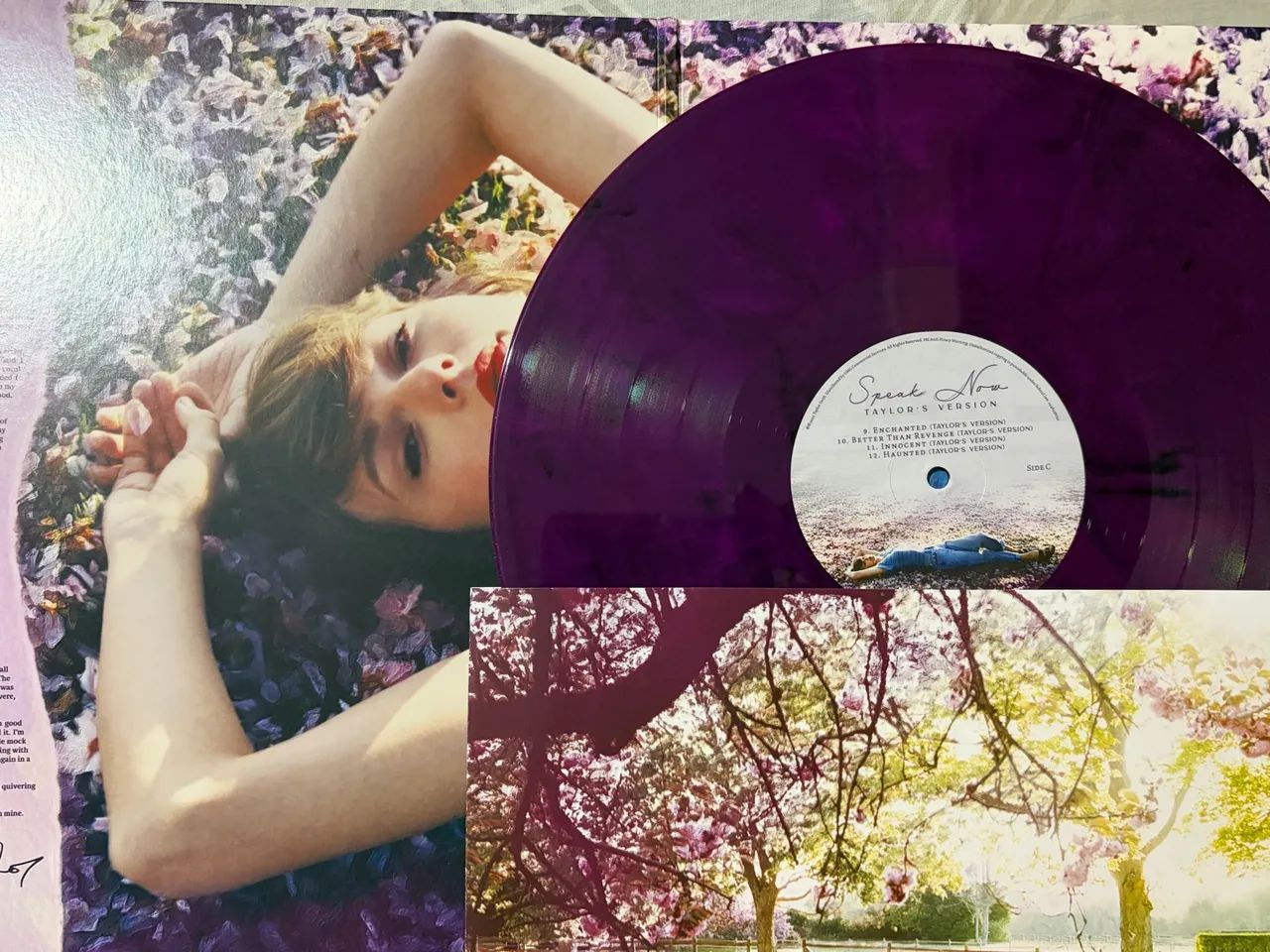Vinil Taylor Swift - Speak Now (Taylor's Version) Orchid Marbled 3LP - Foto 4