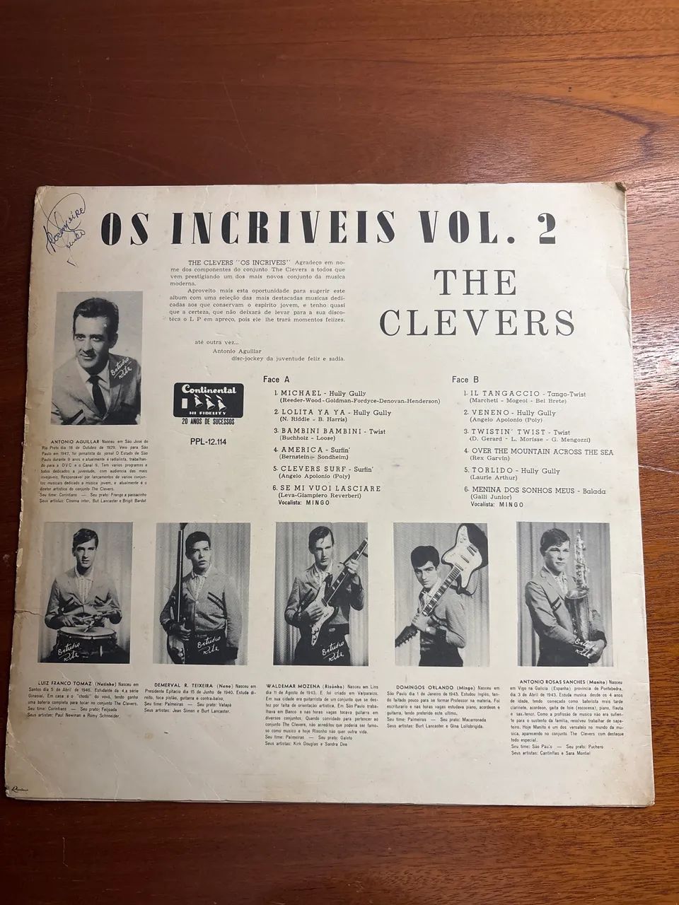 vinil os incriveis vol. 2 the clevers - Foto 2