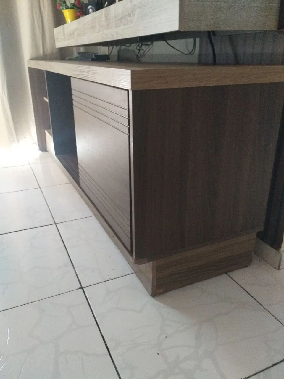 Rack sala marrom 