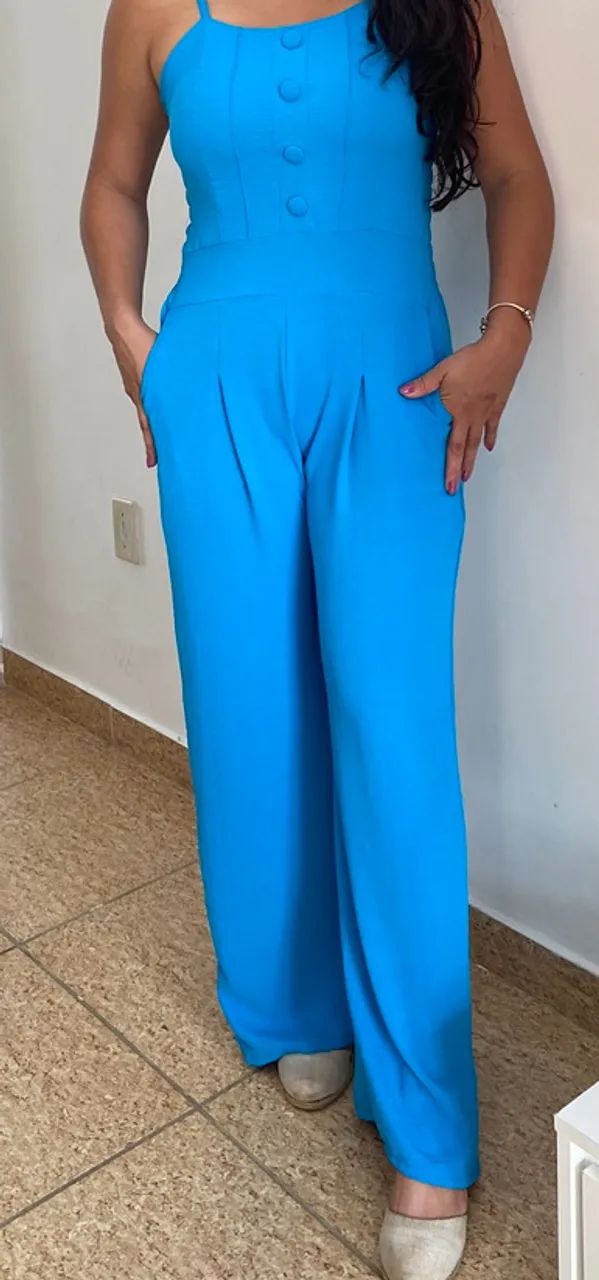 Macacão azul  - Foto 2