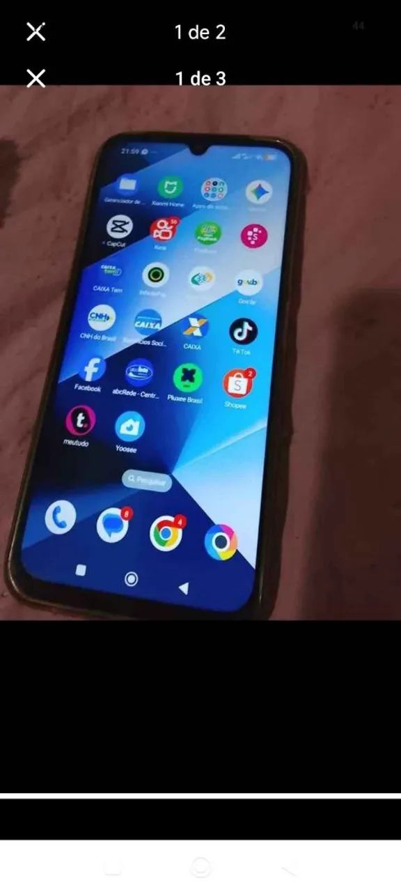 Vendo celular pococ85 de 256 gigas - Foto 2