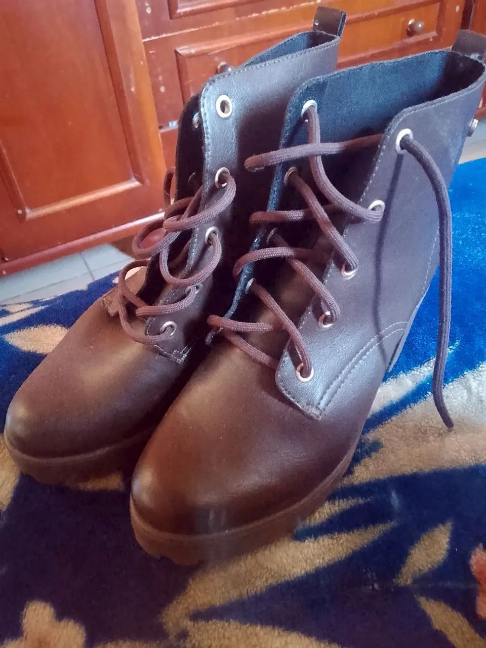 Bota de couro Ramarim  - Foto 3
