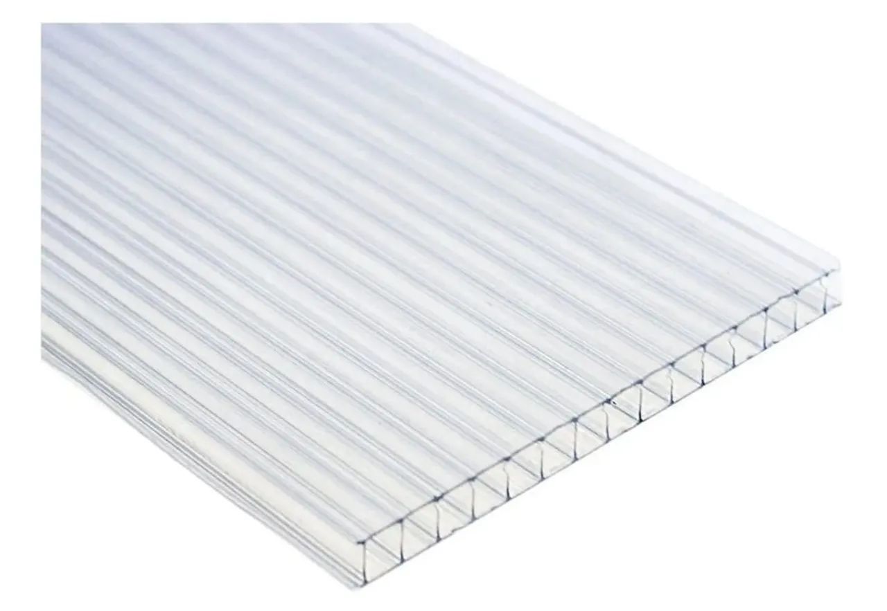 Chapa de policarbonato de 2,10 x 6 mts