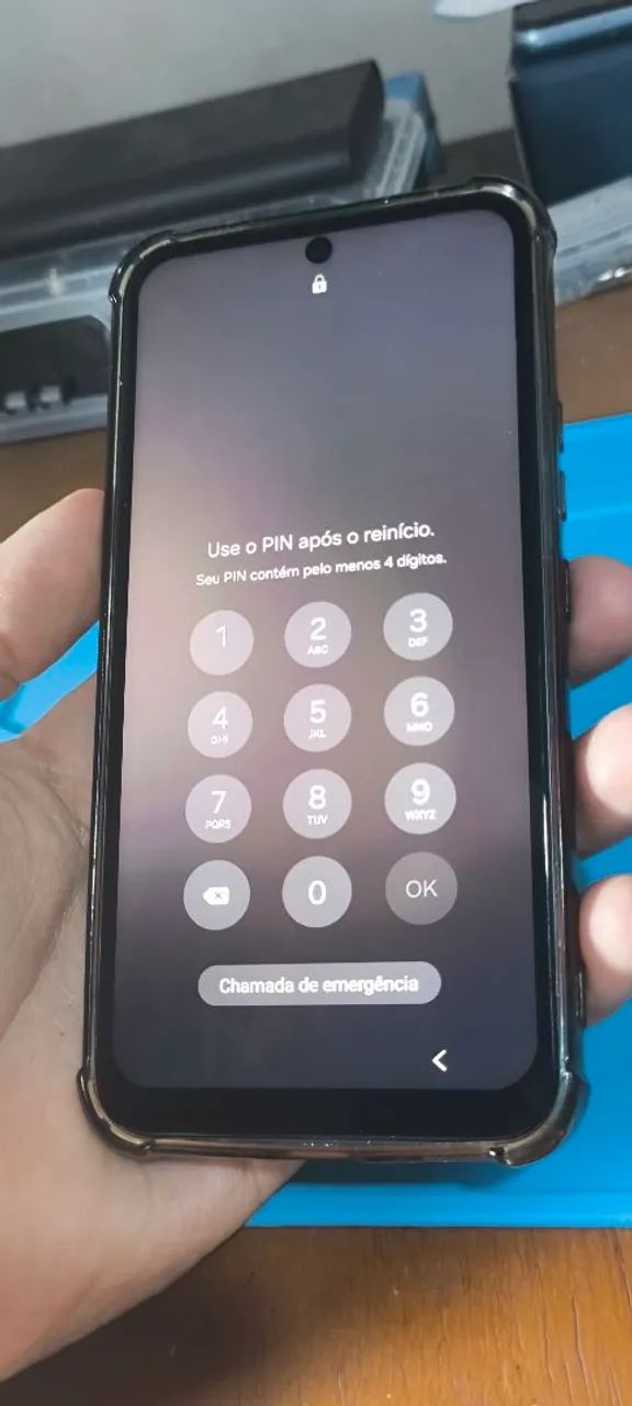 Tela original A54 com bug