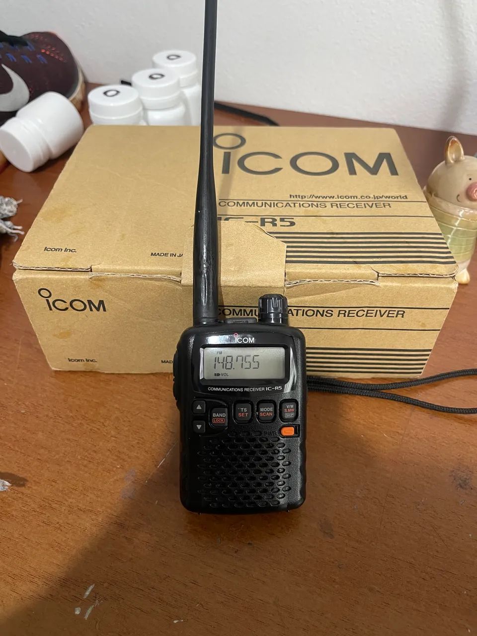 Radio Icom IC-R5 receiver scanner