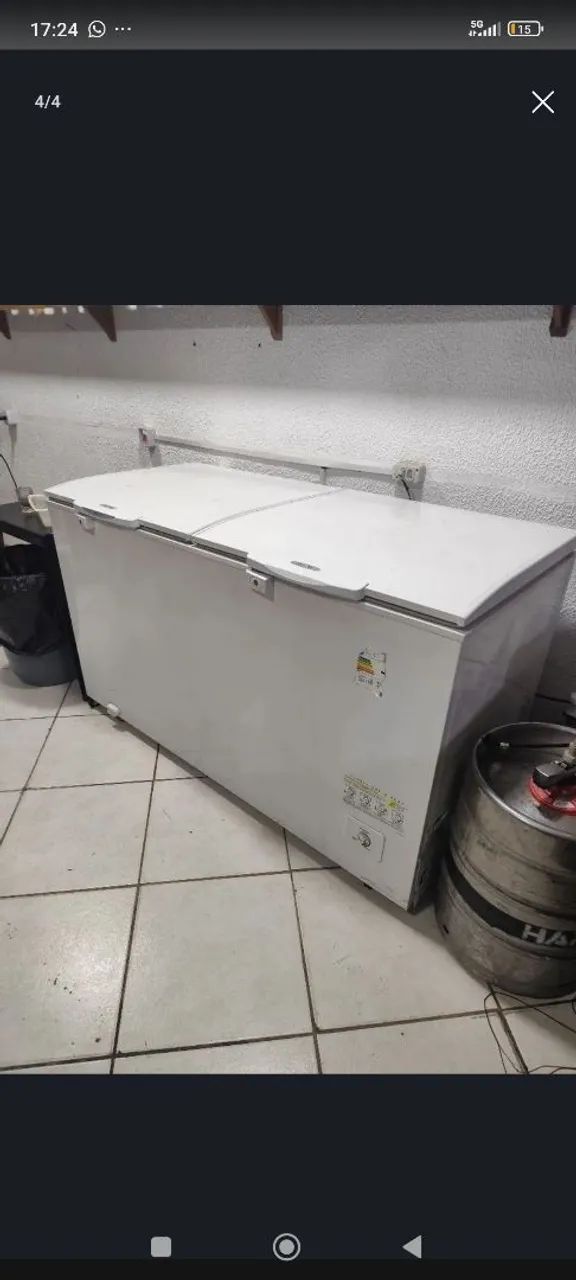 Freezer horizontal Electrolux 