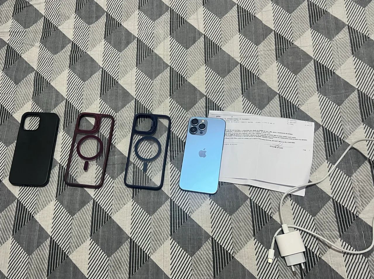 IPHONE 13 PRO MAX ORIGINAL E NOTA FISCAL!