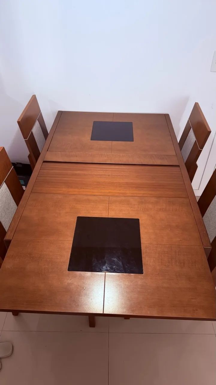 Mesa de jantar madeira  - Foto 4