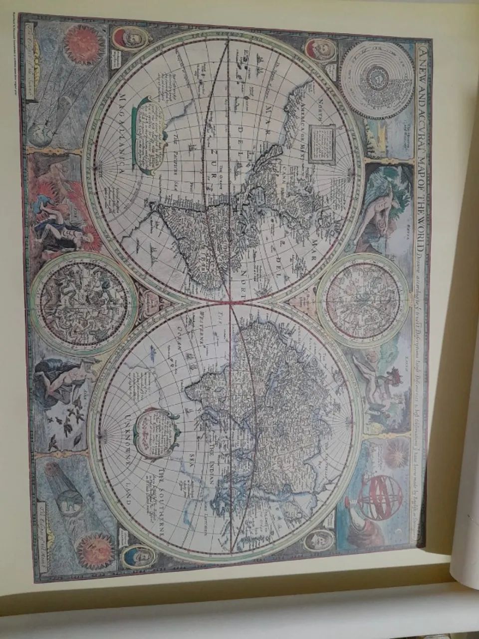 Mapas Antigos - decoração
