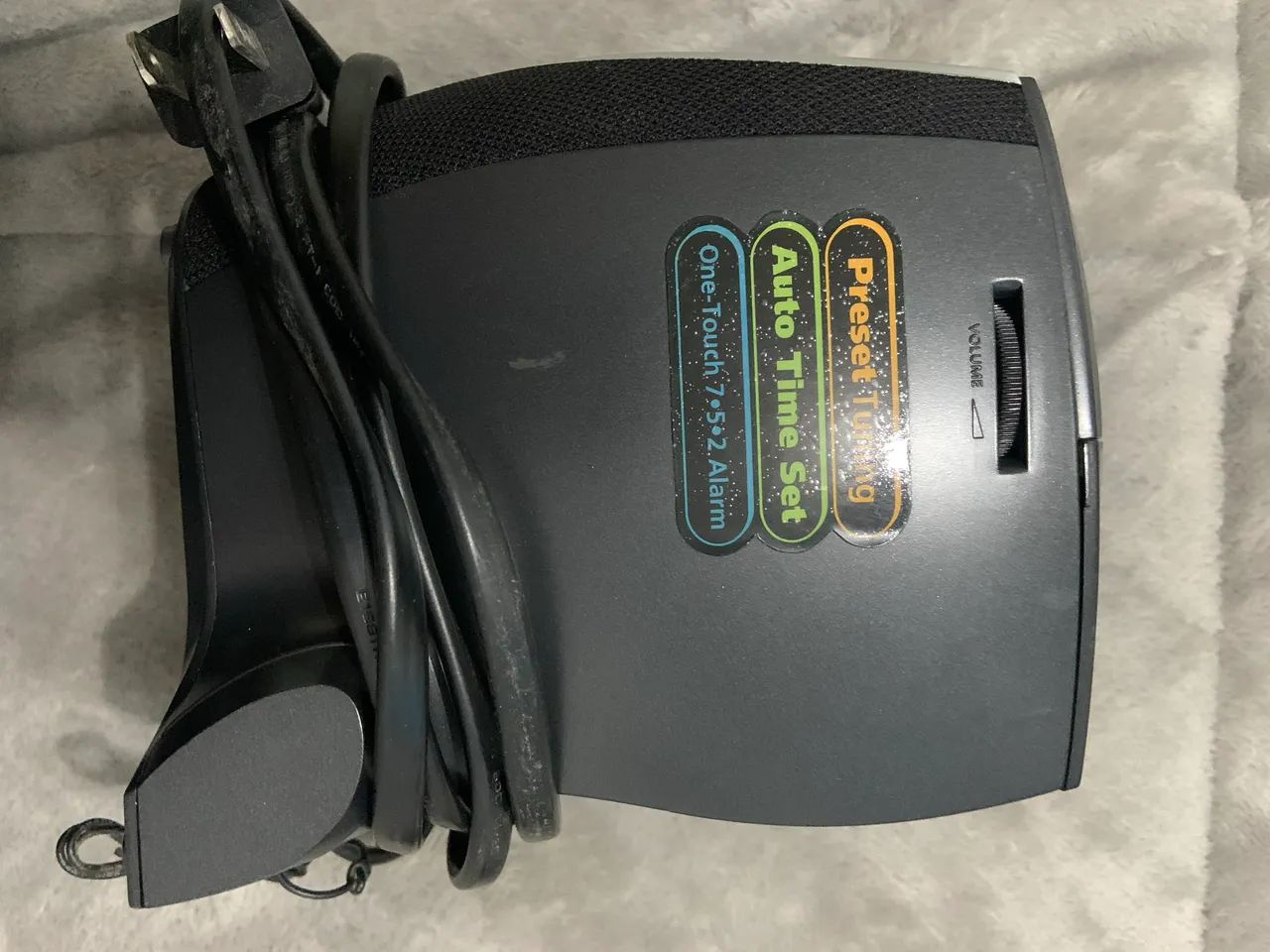 Rádio Relógio Timex 127 v com sleep - Foto 5