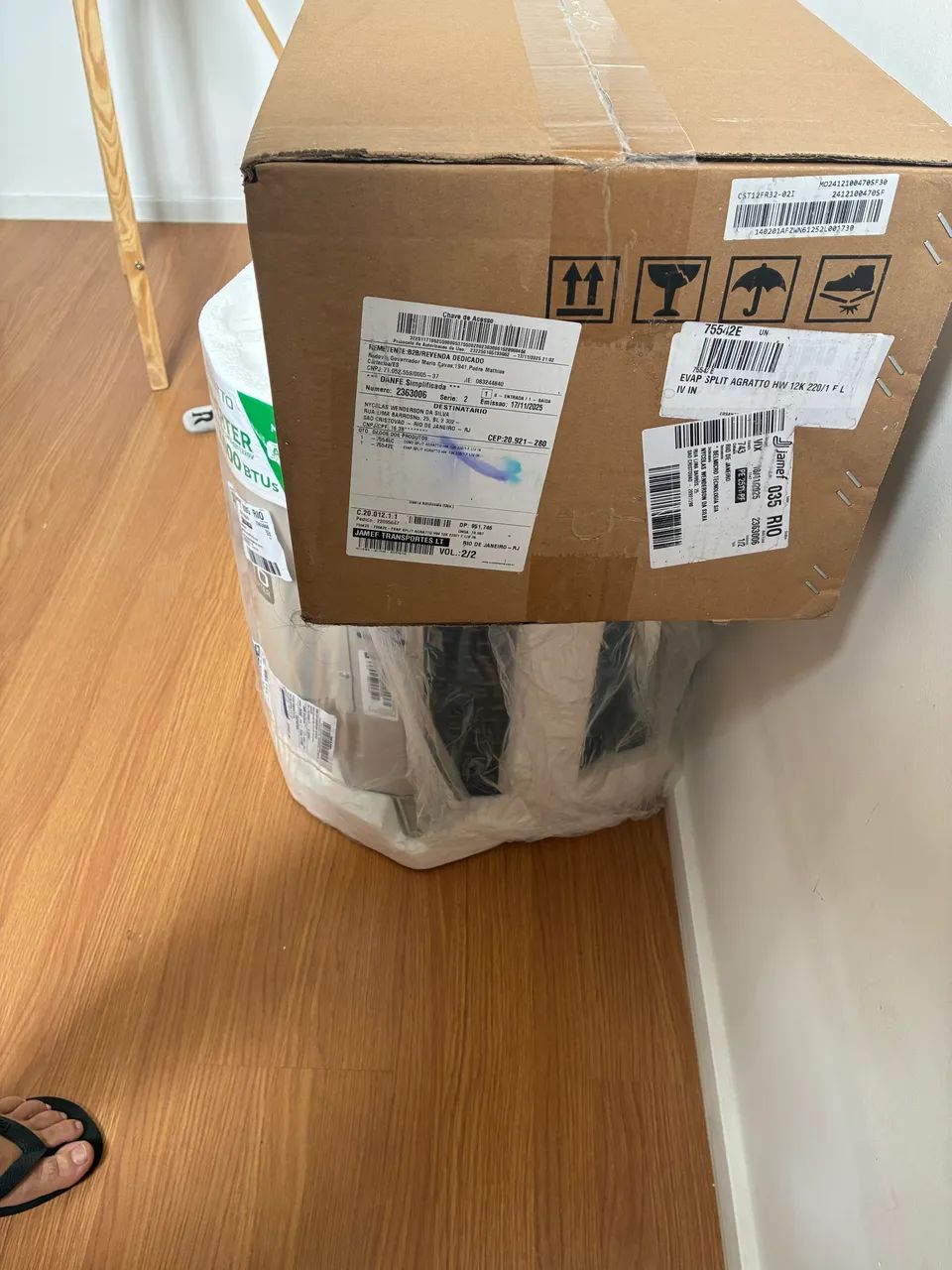 Ar condicionado 12000btus novo - Foto 4