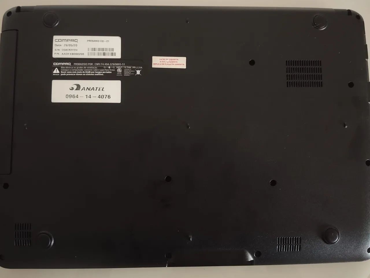 Notebook Compaq Presario CQ-21 - Foto 3