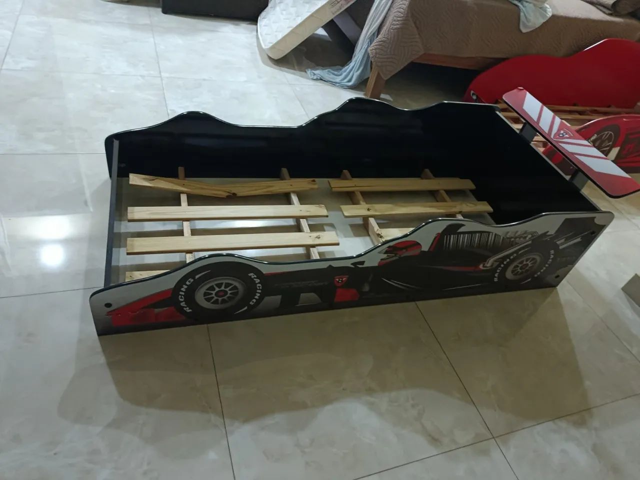 CAMA INFANTIL MODELO CARRO  - Foto 4