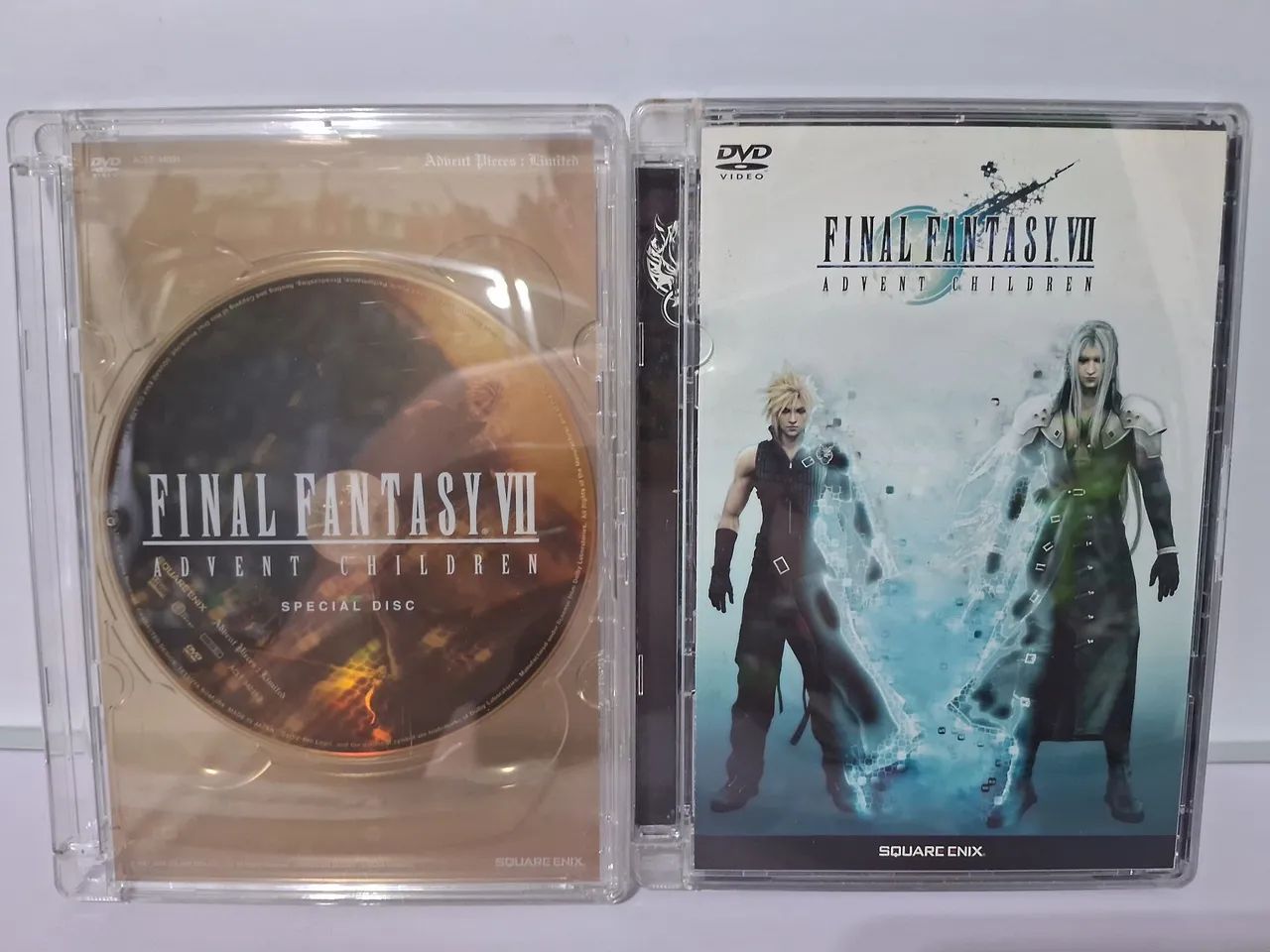 Dvd Japonês Final Fantasy VII Advent Children