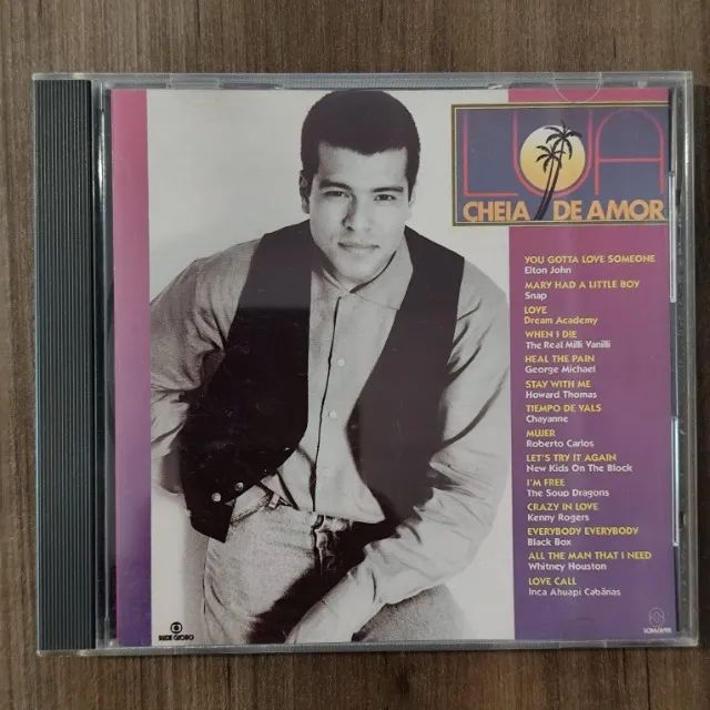 CD Lua Cheia De Amor - Trilha Internacional Da Novela *raridade