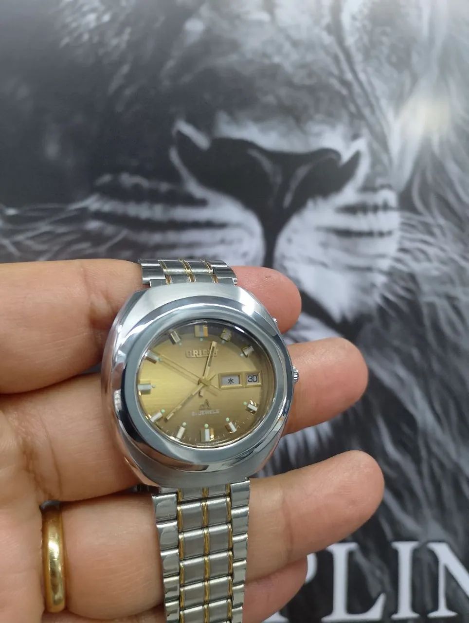 Relógio Orient olho de jaguar JDM  - Foto 4