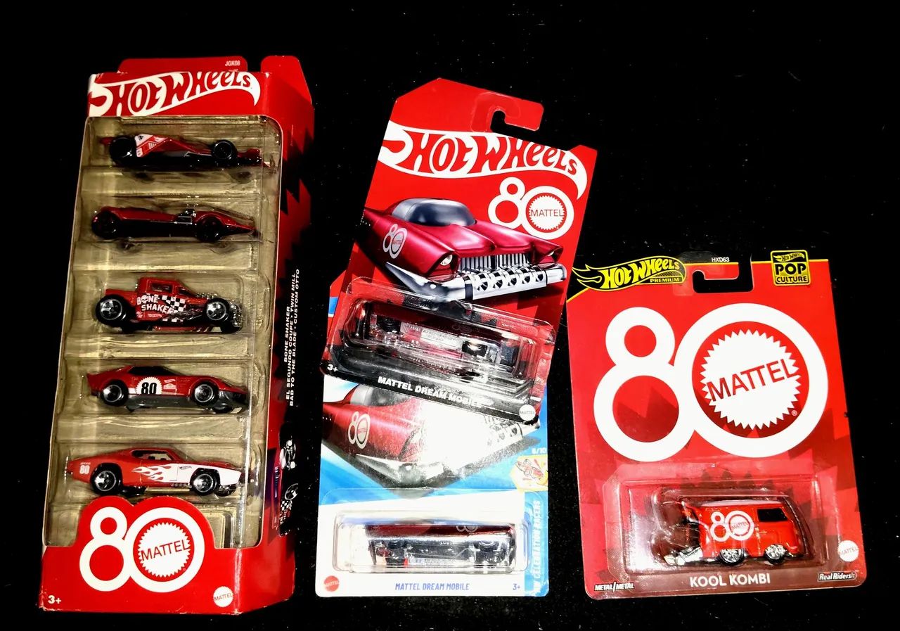 Hot Wheels Coleção 80 Anos