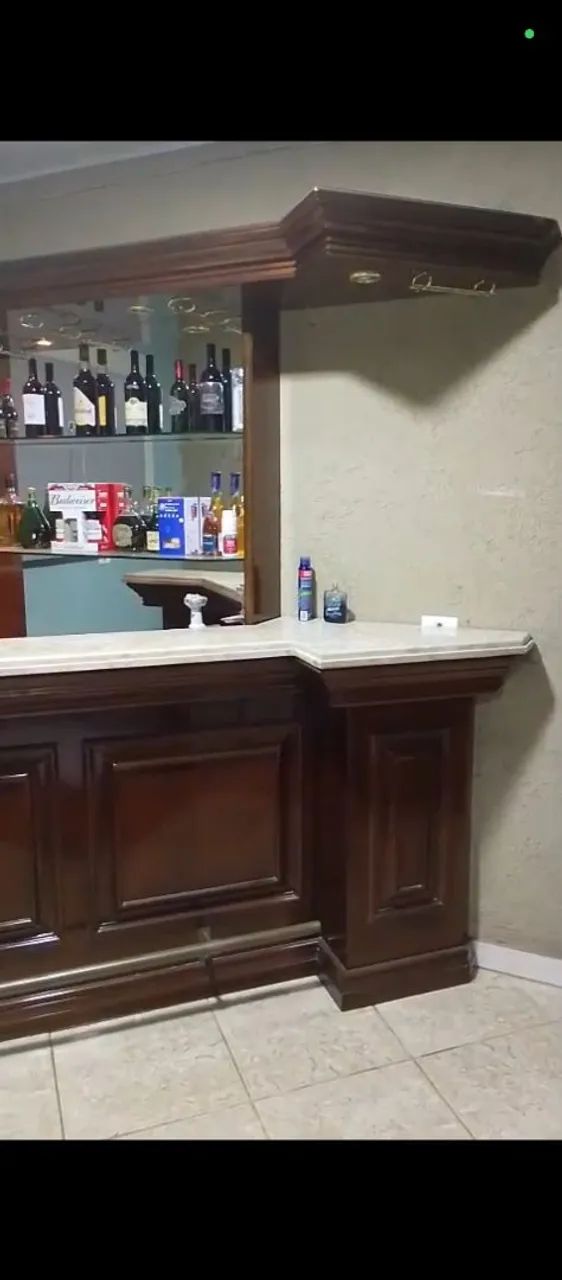 Balcão de bar frigobar 