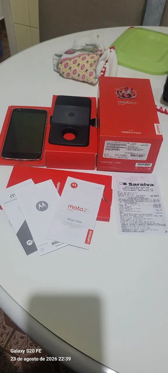 Relíquia Moto z2 play com PROJETOR  - Foto 5
