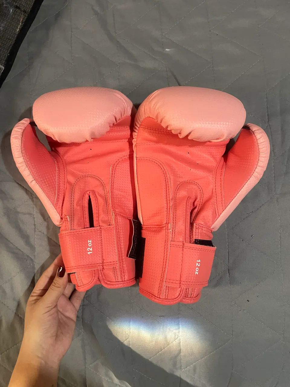 Luva muay thai pink MKS - 12 OZ