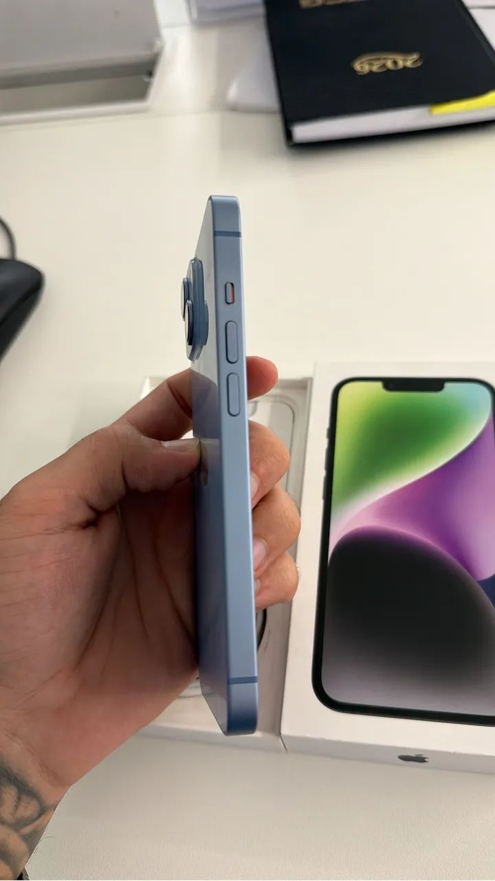 iPhone 14 128 Azul  - Foto 3