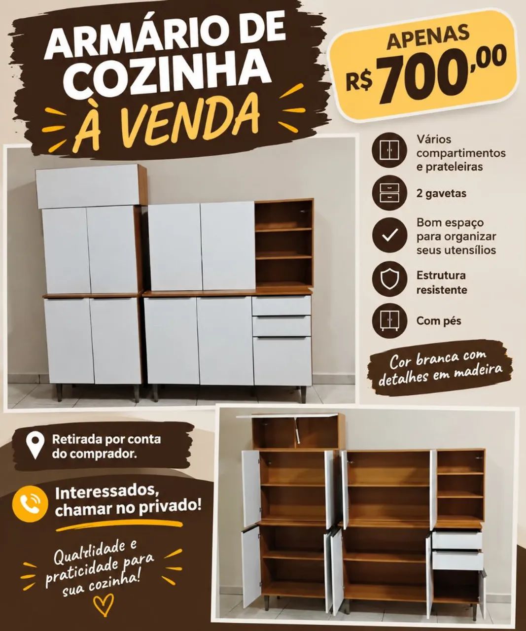 Armário de cozinha 