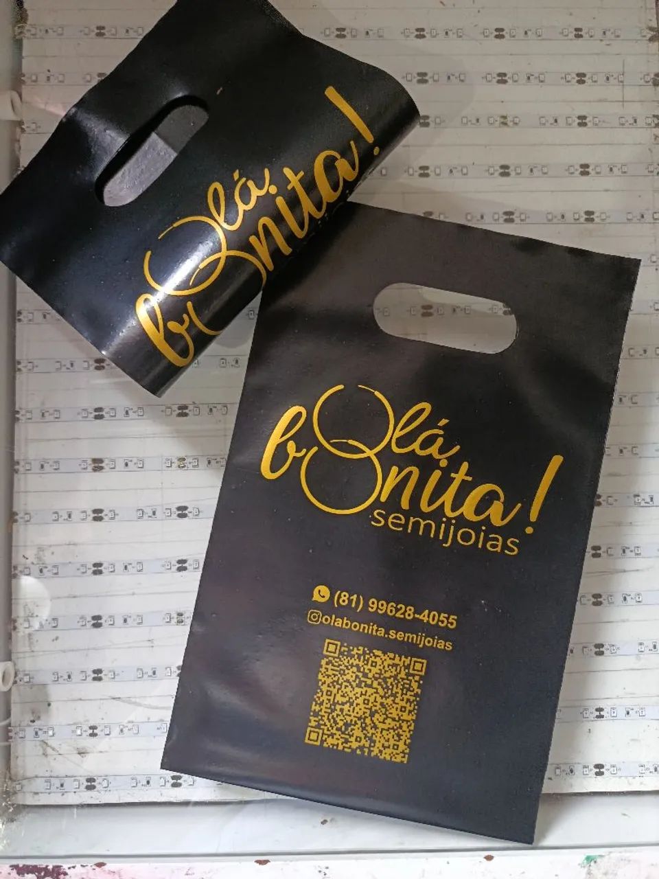 Sacola Plástica Personalizada em Silk - Foto 3