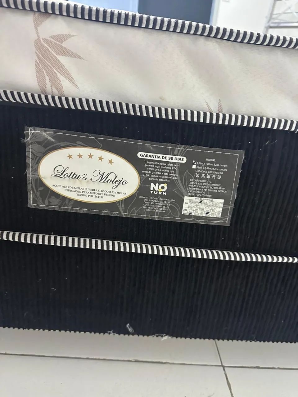 VENDO CAMA BOX EM PERFEITO ESTADO - Foto 3