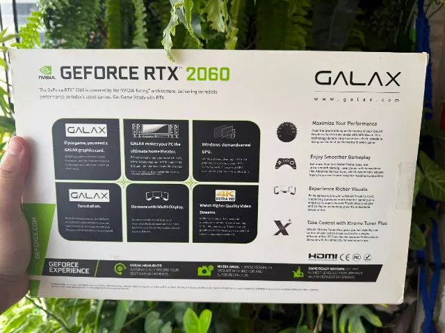 RTX 2060 6GB GALAX PLUS EX WHITE | Envio OLX Pay - Foto 5