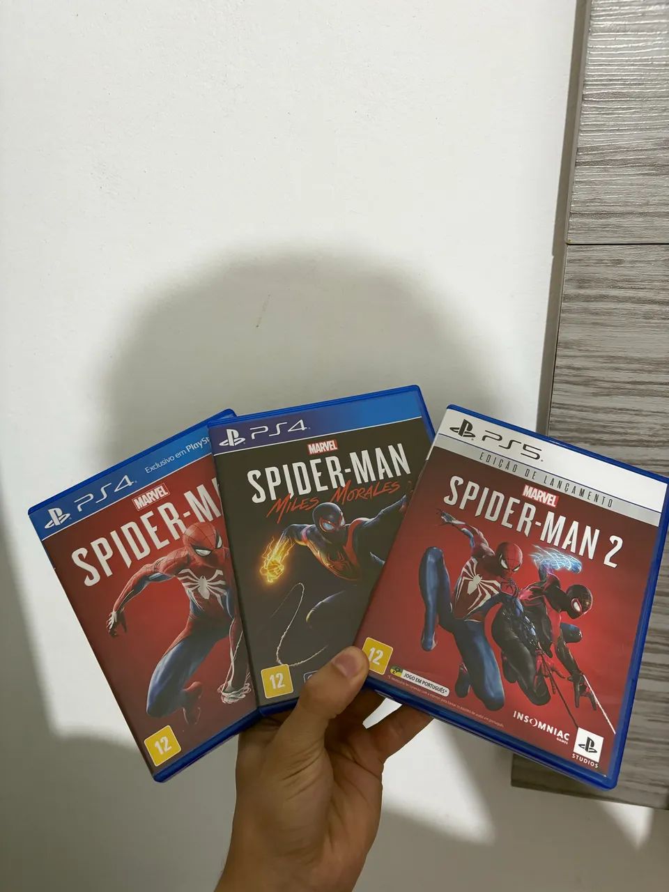 Combo Spider man PS4 e PS5