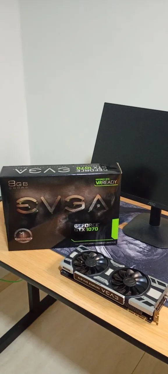 Placa de vídeo GTX 1070 8Gb(melhor que a Rx580) - Foto 2