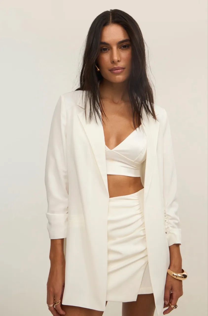 Blazer Longo feminino - Foto 3