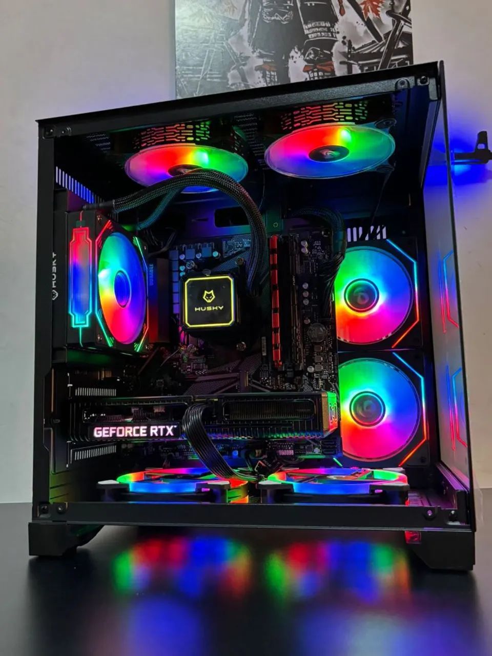 PC GAMER RYZEN 7 5700X COM RTX 4060 8GB - Foto 3
